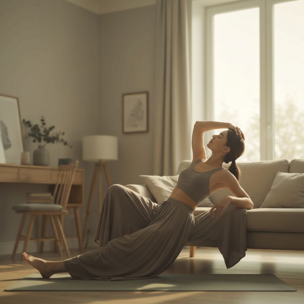 Evening relaxation stretches